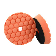 Rupe Style Orange hexagon Sponge Wheel Foam pad for car polisher